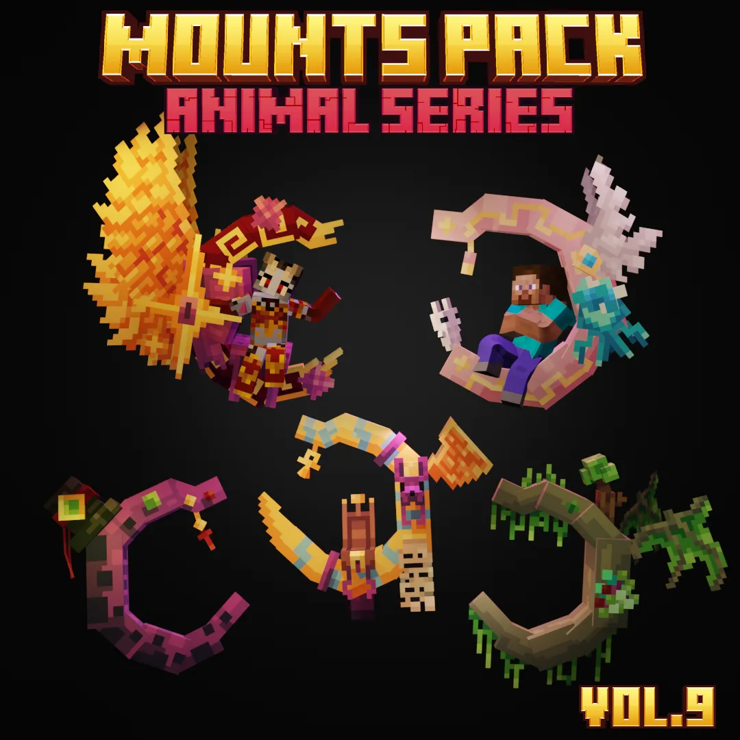 Resource 'Mounts Pack Animal Series'