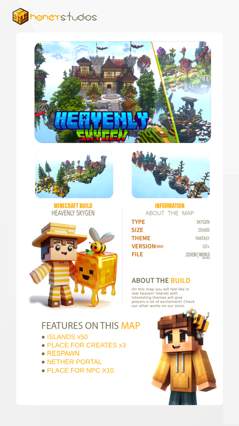 Resource 'Fantasy SkyGen SkyPvP | 50 Islands'