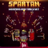 Spartan Animated Weapons and Tools Set (64x)