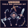 Undead Weapons and Tools Set