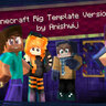 Minecraft Character Template v9 - Anishwij
