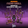 [Polygony] Fiend Skull Animated Weapons & Tools Set