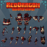 [EliteCreatures] Red Dragon Animated Weapon Set V1