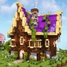 🪻 Bloomridge Cottage by EcoSMP (Java & Bedrock & Schematic & Litematic)