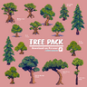 [SheraNom] Big Tree Assets Pack - 16 trees 🌳