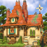Fantasy Beauty & Beast House by MrMattRanger (World/litematic/schem)