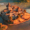 🫅 The Morwen Castle by Kaizen87 (Java & Litematic & Schematic)