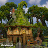 Overgrown Witch Hut by MrMattRanger (World/litematic/schem)