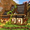 🏞️ Lakeview Lodge (Medieval House) by EcoSMP (Java & Bedrock & Schematic)