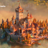 🏰 The Luthien Castle by Kaizen87 (Java & Litematic & Schematic)
