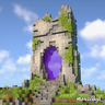 Overgrown Abandoned Nether Portal by MrMattRanger (World/litematic/schem)